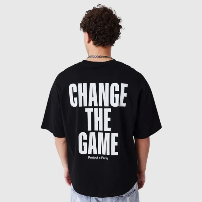 Camiseta Project x Paris Negra y...