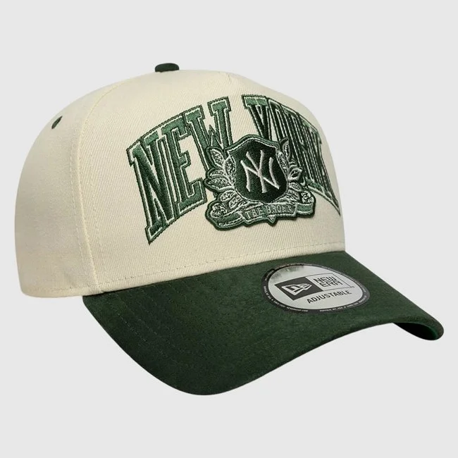 Gorra New Era Beige y Verde Hombre