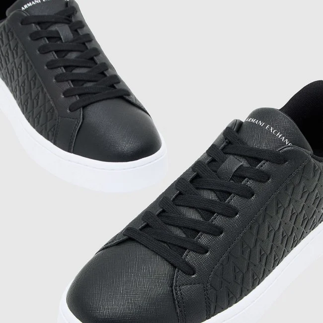 Zapatillas Armani Exchange Negras y...