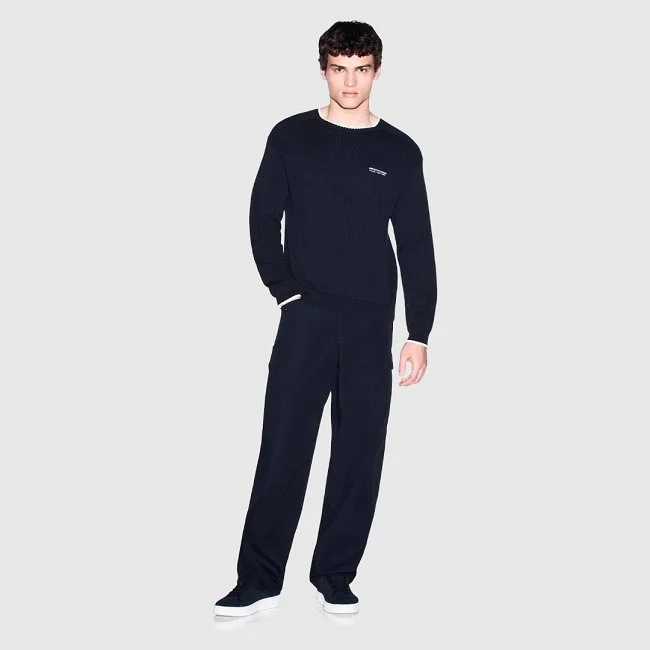Sudadera Armani Exchange Azul Hombre