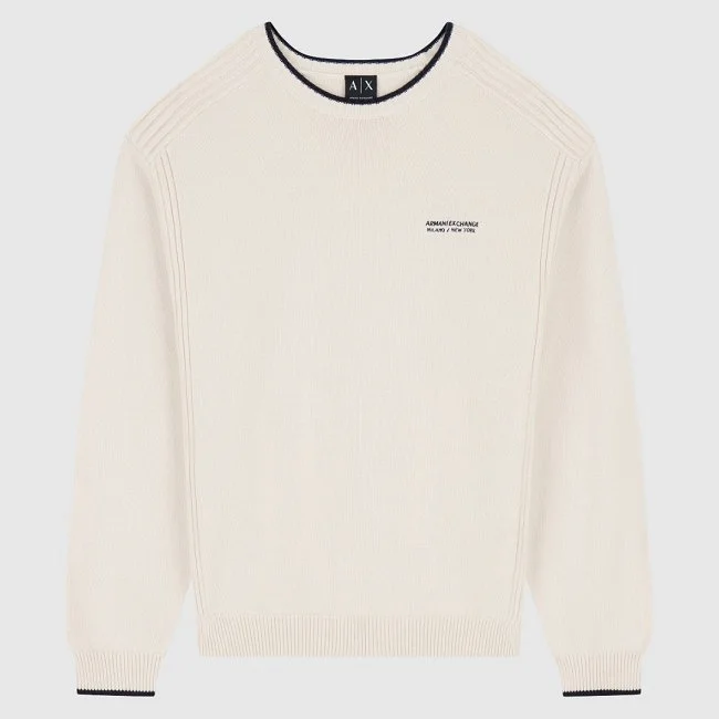 Sudadera Armani Exchange Marfil Hombre
