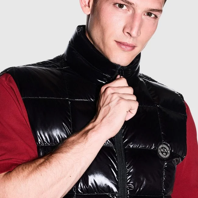 Chaleco Armani Exchange Negro Hombre