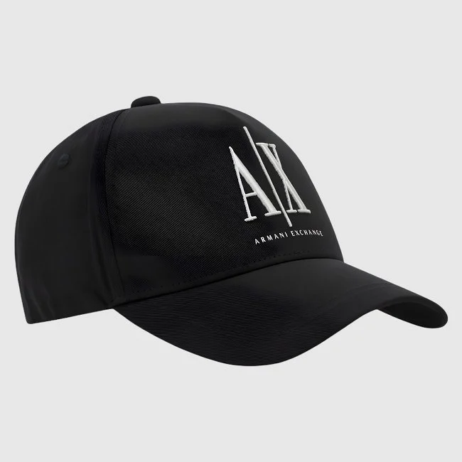 Gorra Armani Exchange Negra Hombre