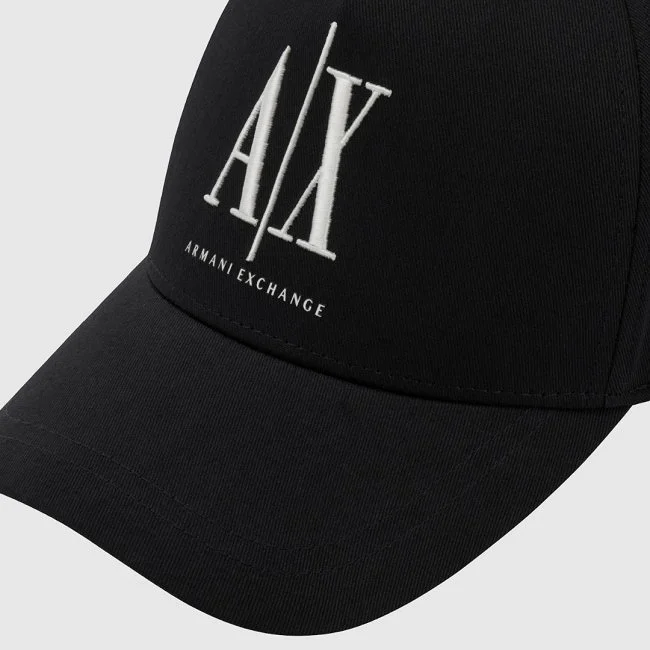 Gorra Armani Exchange Negra Hombre