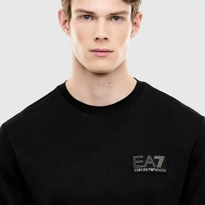 Camiseta Armani Negra Hombre 2