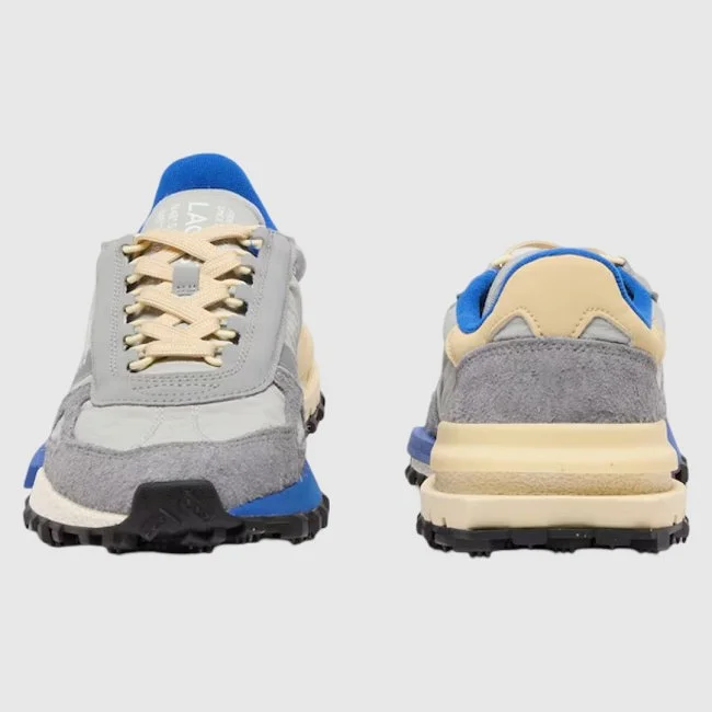 Zapatillas Lacoste Grises y Azules...