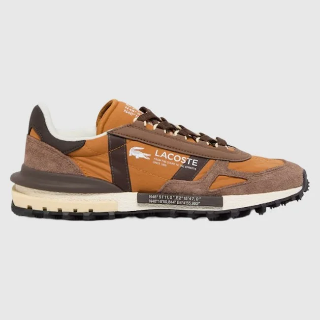Zapatillas Lacoste Marrones Hombre