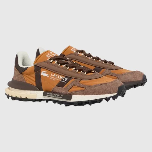 Zapatillas Lacoste Marrones Hombre