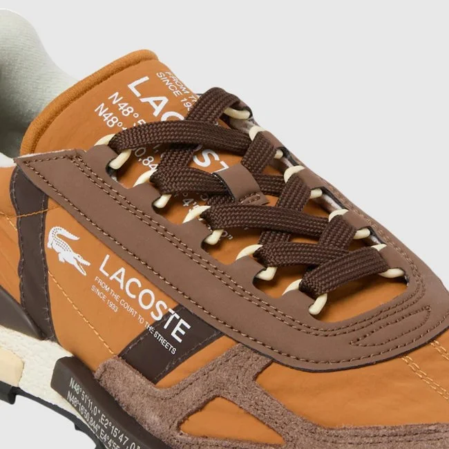 Zapatillas Lacoste Marrones Hombre