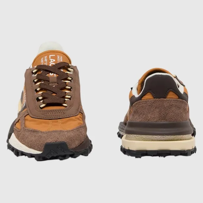 Zapatillas Lacoste Marrones Hombre