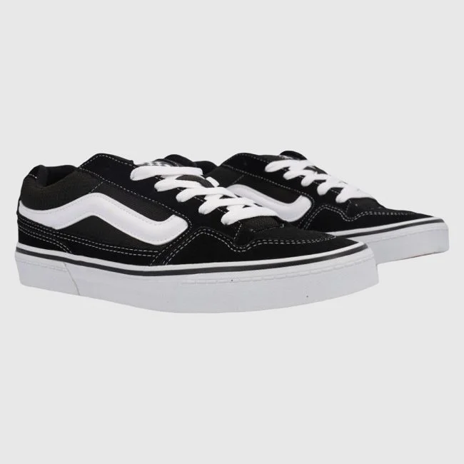 Zapatillas Vans Negras y Blancas Hombre