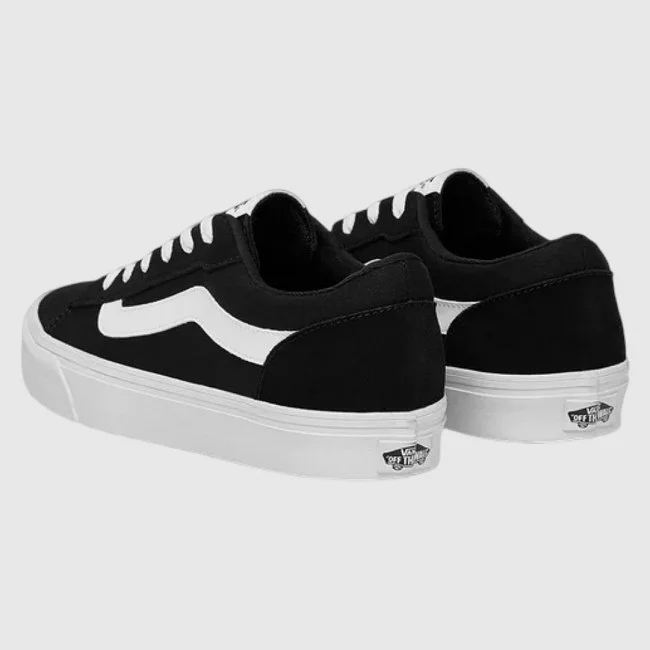 Zapatillas VANS Negras y Blancas Hombre