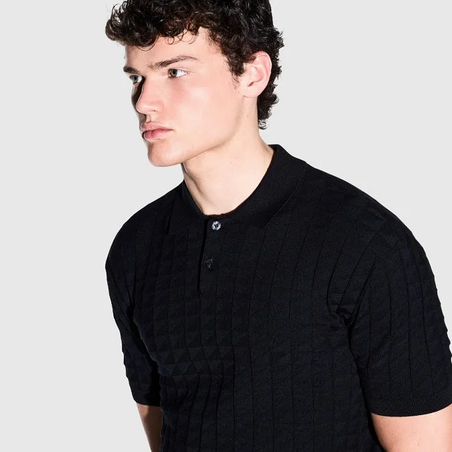 Polo Armani Exchange Azul Marino Hombre