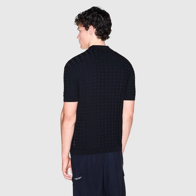 Polo Armani Exchange Azul Marino Hombre