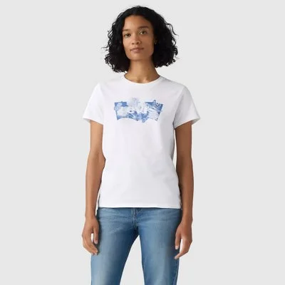 Camiseta Levi's Blanca Mujer