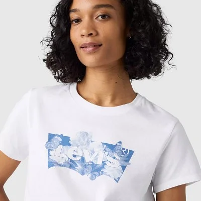 Camiseta Levi's Blanca Mujer 2