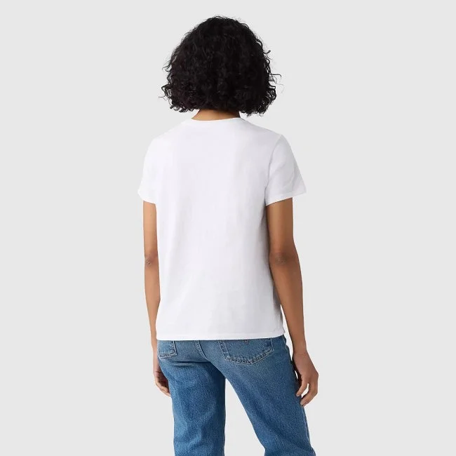 Camiseta Levi's Blanca Mujer