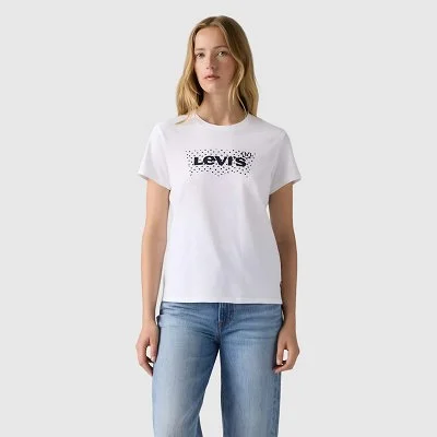 Camiseta Levi's Blanca Mujer