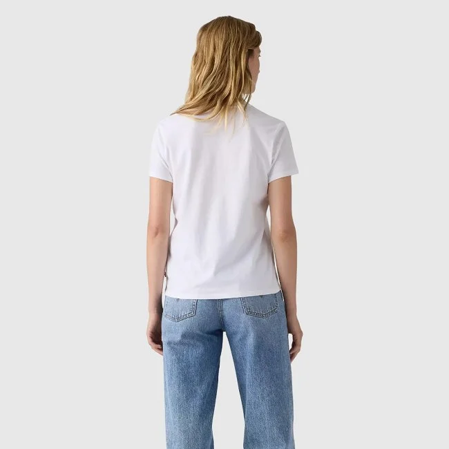 Camiseta Levi's Blanca Mujer