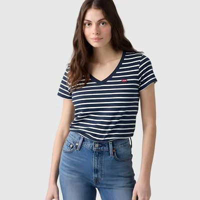 Camiseta Levi's Rayas Mujer