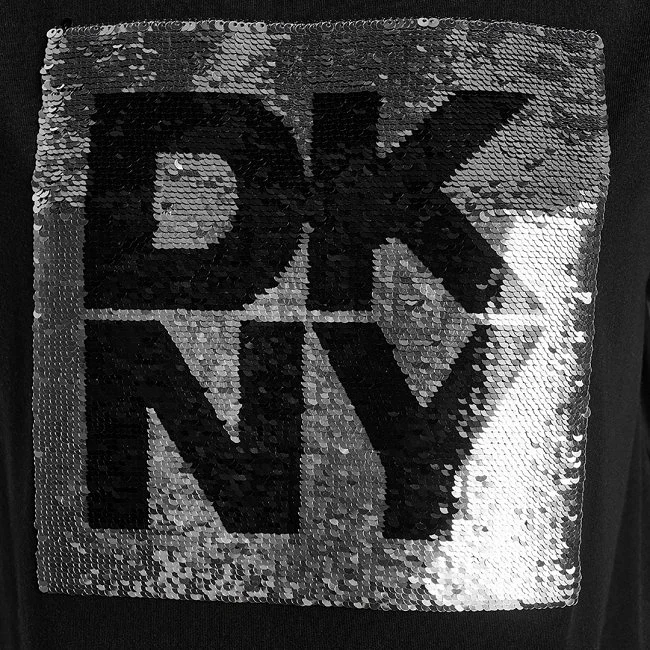 Camiseta DKNY Negra Mujer