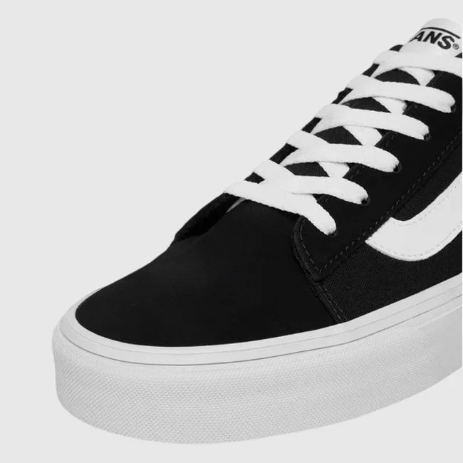 Zapatillas VANS Negras y Blancas Hombre