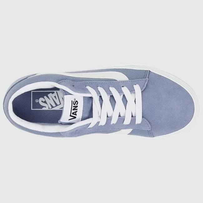 Zapatillas Vans Azules y Blancas Mujer