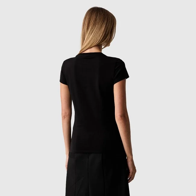 Camiseta Armani Exchange Negra Mujer