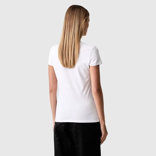 Camiseta Armani Exchange Blanca Mujer