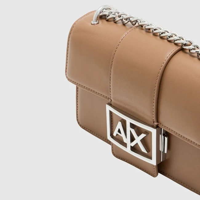 Bolso Armani Exchange Marrón Mujer