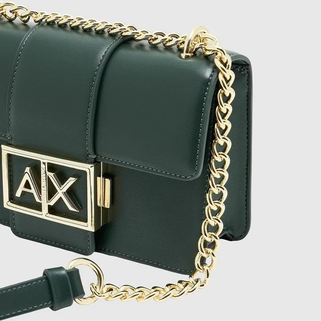Bolso Armani Exchange Verde Mujer