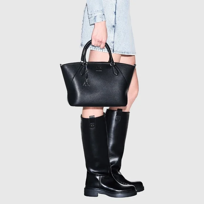 Bolso Armani Exchange Negro Mujer
