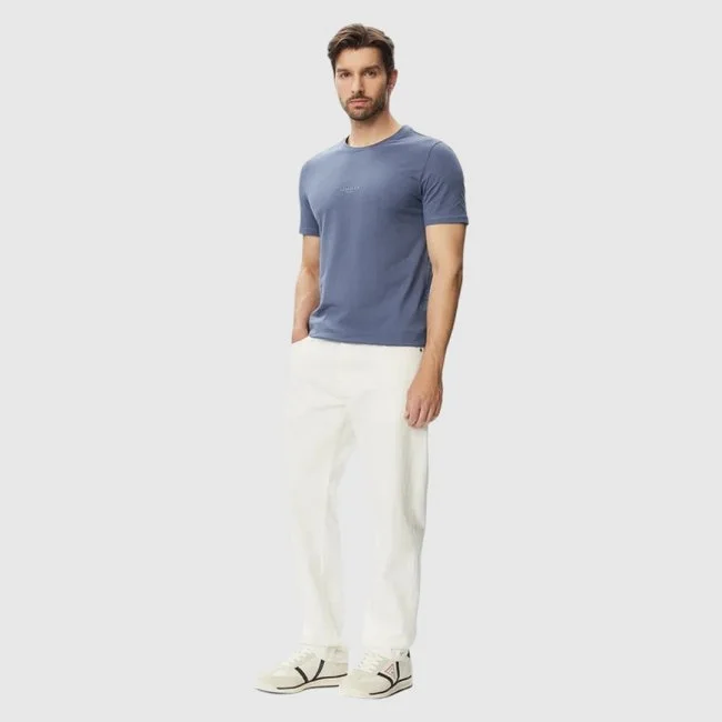Camiseta Guess Azul Hombre