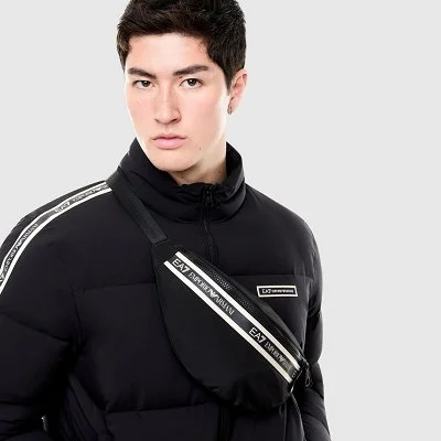 Riñonera Armani Negra Hombre 2