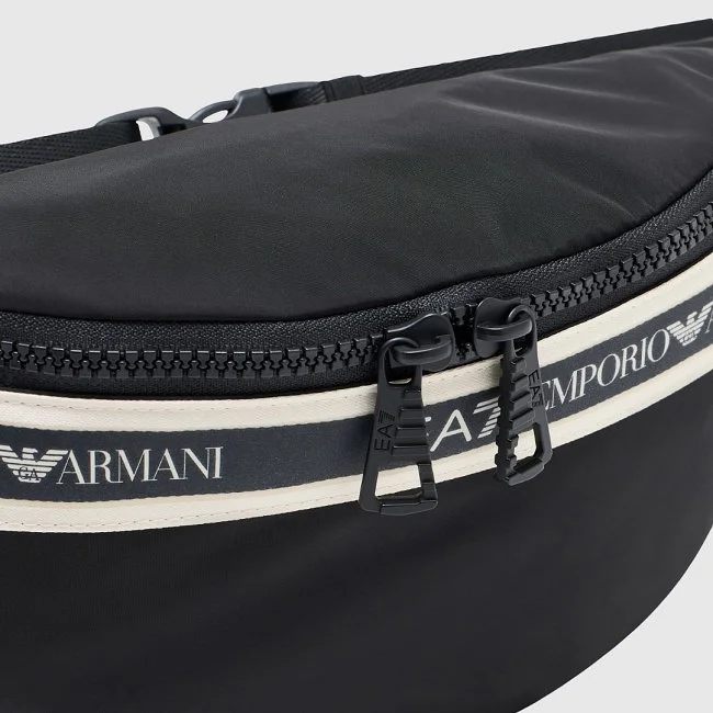 Riñonera Armani Negra Hombre