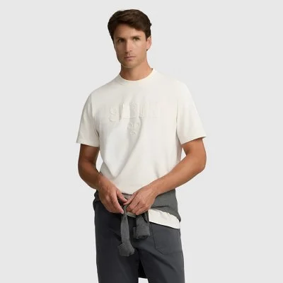 Camiseta Silbon Marfil Hombre