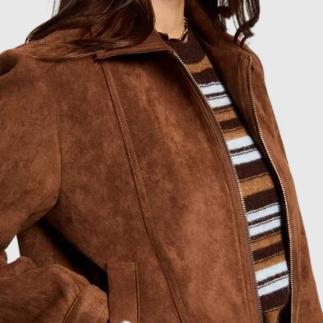 Chaqueta Morgan Marrón Mujer