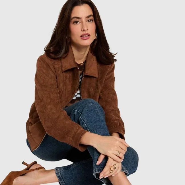 Chaqueta Morgan Marrón Mujer