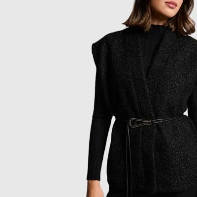 Jersey Morgan Negro Mujer 2