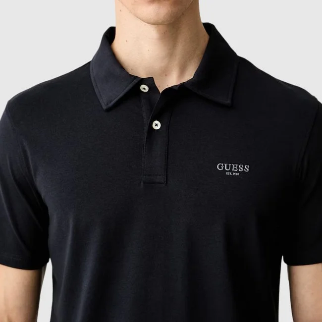 Polo Guess Azul Hombre