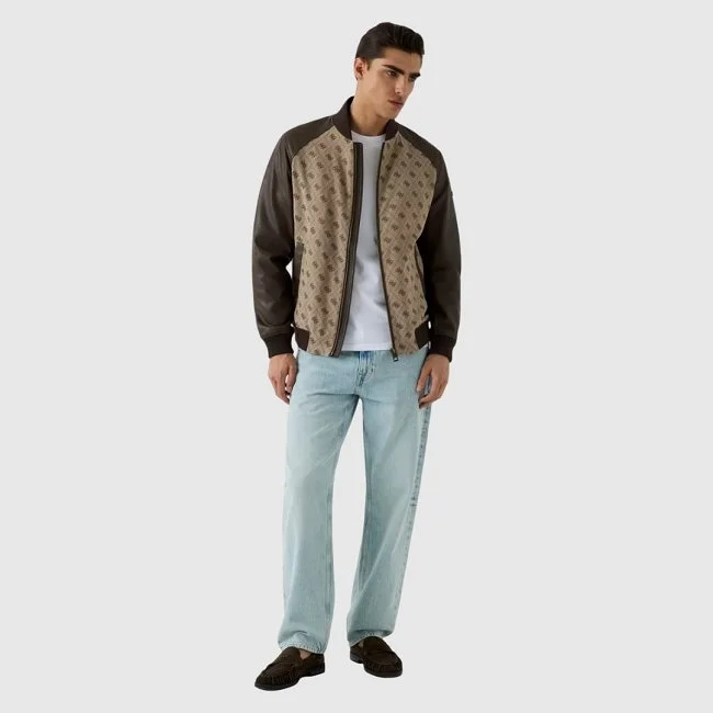 Chaqueta Guess Marrón Hombre