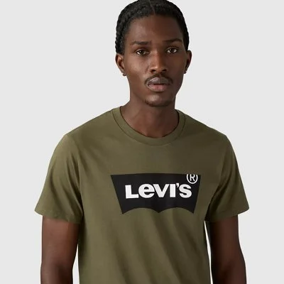 Camiseta Levi's Kaki Hombre 2
