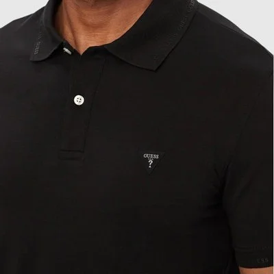 Polo Guess Negro Hombre 2