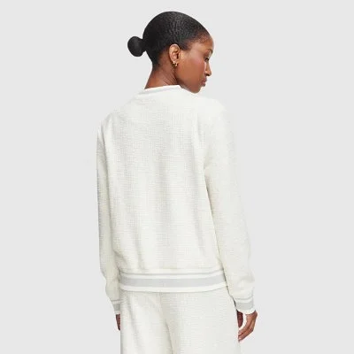 Sudadera Guess Blanca Mujer 2