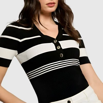 Camiseta Morgan Rayas Mujer