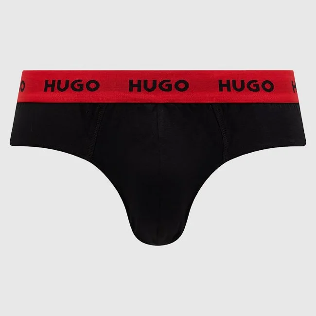 Pack de 3 Calzoncillos Hugo Negros...