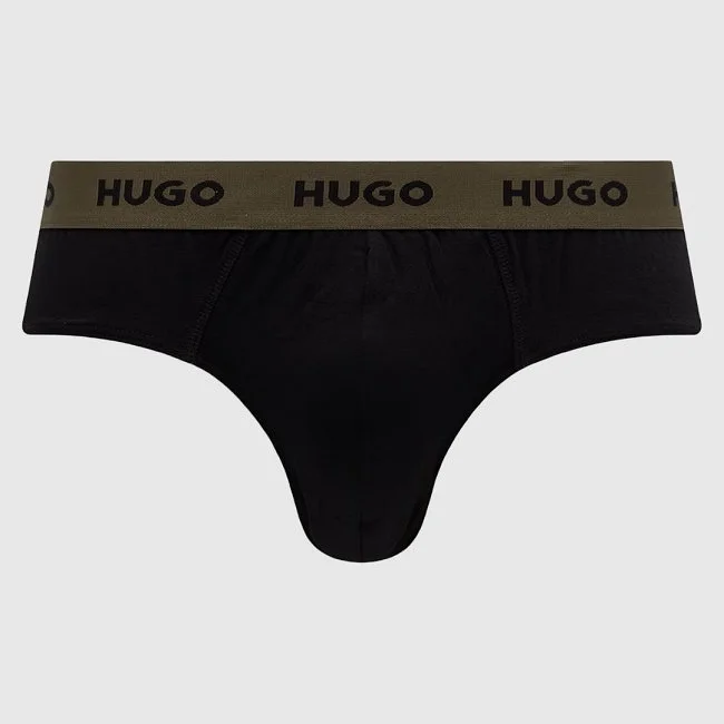 Pack de 3 Calzoncillos Hugo Negros...