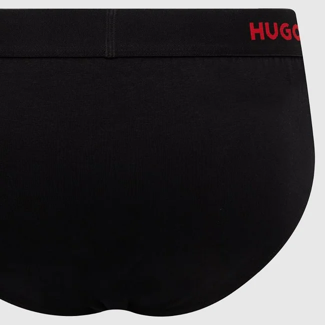 Pack de 3 Calzoncillos Hugo Negros...