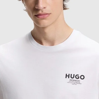 Camiseta Hugo Blanca Hombre 2