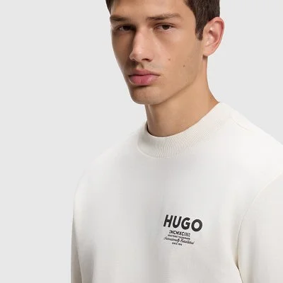 Sudadera Hugo Blanca Hombre 2
